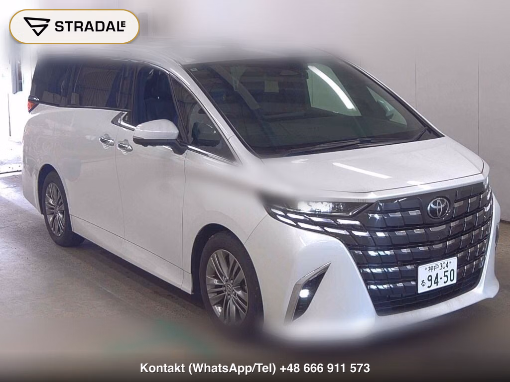TOYOTA ALPHARD Z 2024, aukcja z Japonii, zdjęcie 1
