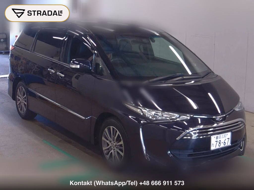 TOYOTA ESTIMA 5D AERAS PREMIUM 2018, aukcja z Japonii, zdjęcie 1