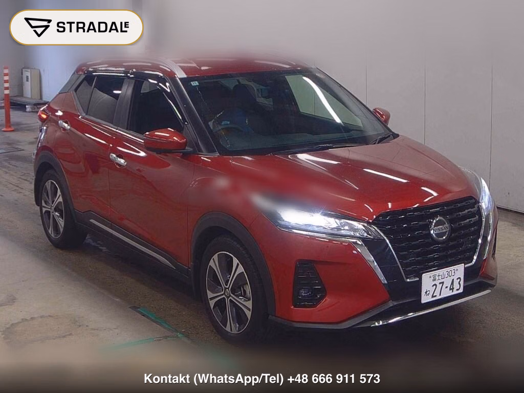 NISSAN KICKS 5D 4WD X FOUR 2022, aukcja z Japonii, zdjęcie 1