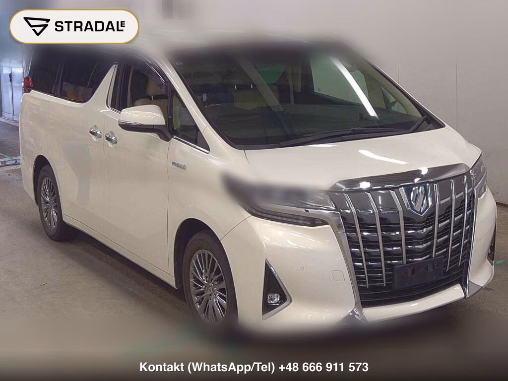 TOYOTA ALPHARD HYBRID 4WD EXECUTIVE LOUNGE 2019, aukcja z Japonii, zdjęcie 1