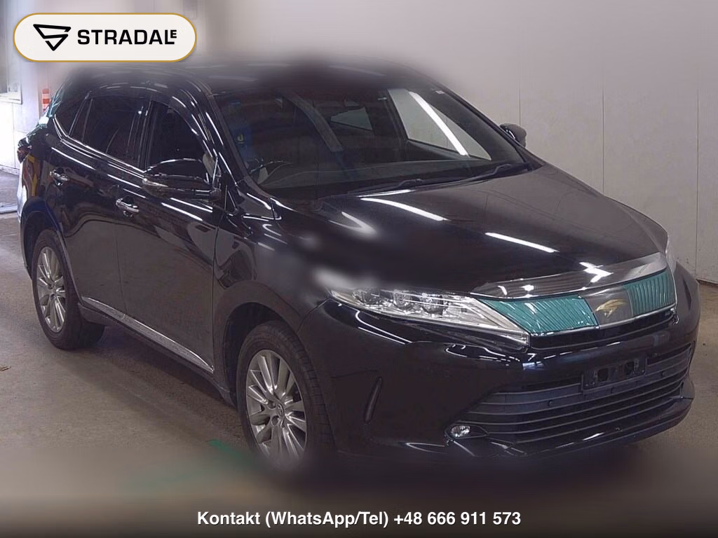 TOYOTA HARRIER 4WD PREMIUM 2017, aukcja z Japonii, zdjęcie 1
