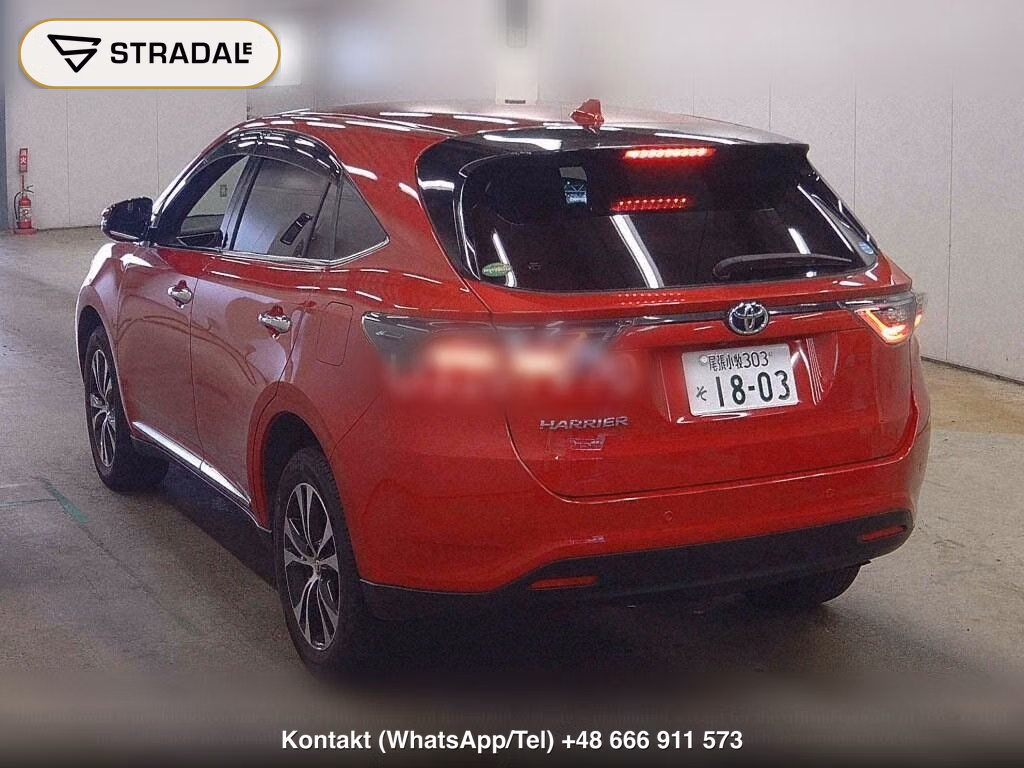 TOYOTA HARRIER PREMIUM ADVANCED PACKAGE STYLE MAUVE, miniaturka 3