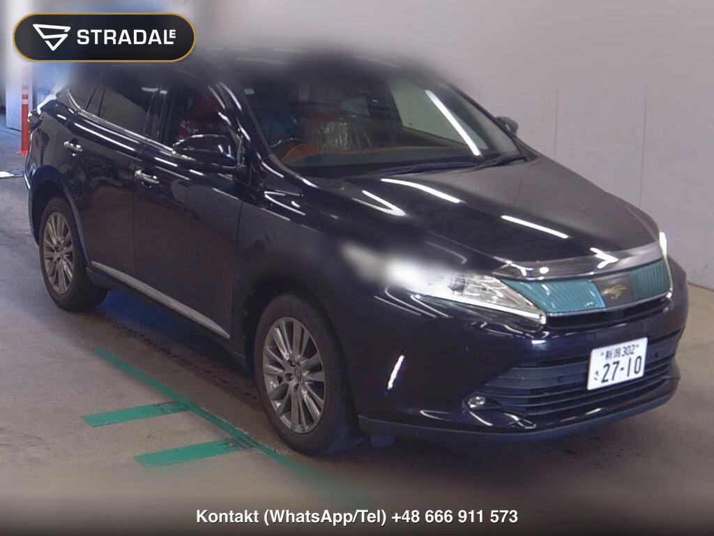 TOYOTA HARRIER 4WD PREMIUM 2017, aukcja z Japonii, zdjęcie 1
