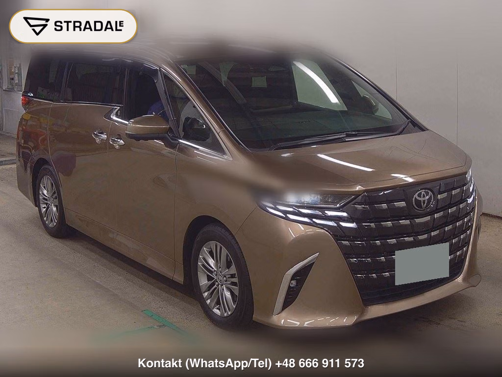 TOYOTA ALPHARD Z 2025, aukcja z Japonii, zdjęcie 1