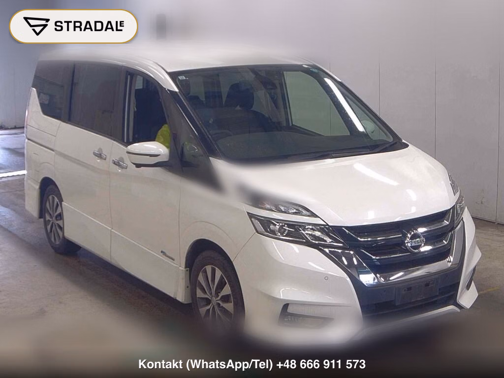 NISSAN SERENA 5D HIGHWAY STAR 2017, aukcja z Japonii, zdjęcie 1