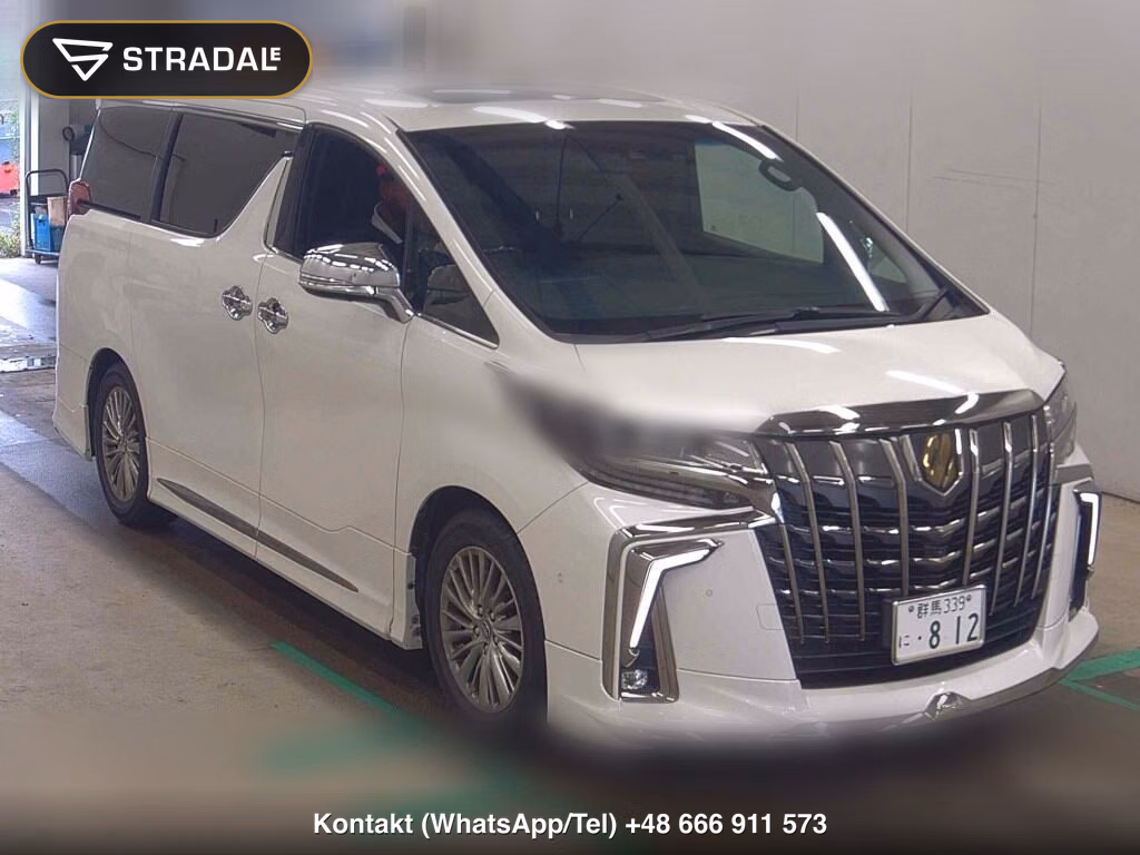 TOYOTA ALPHARD 2.5S TYPE GOLD 2020, aukcja z Japonii, zdjęcie 1