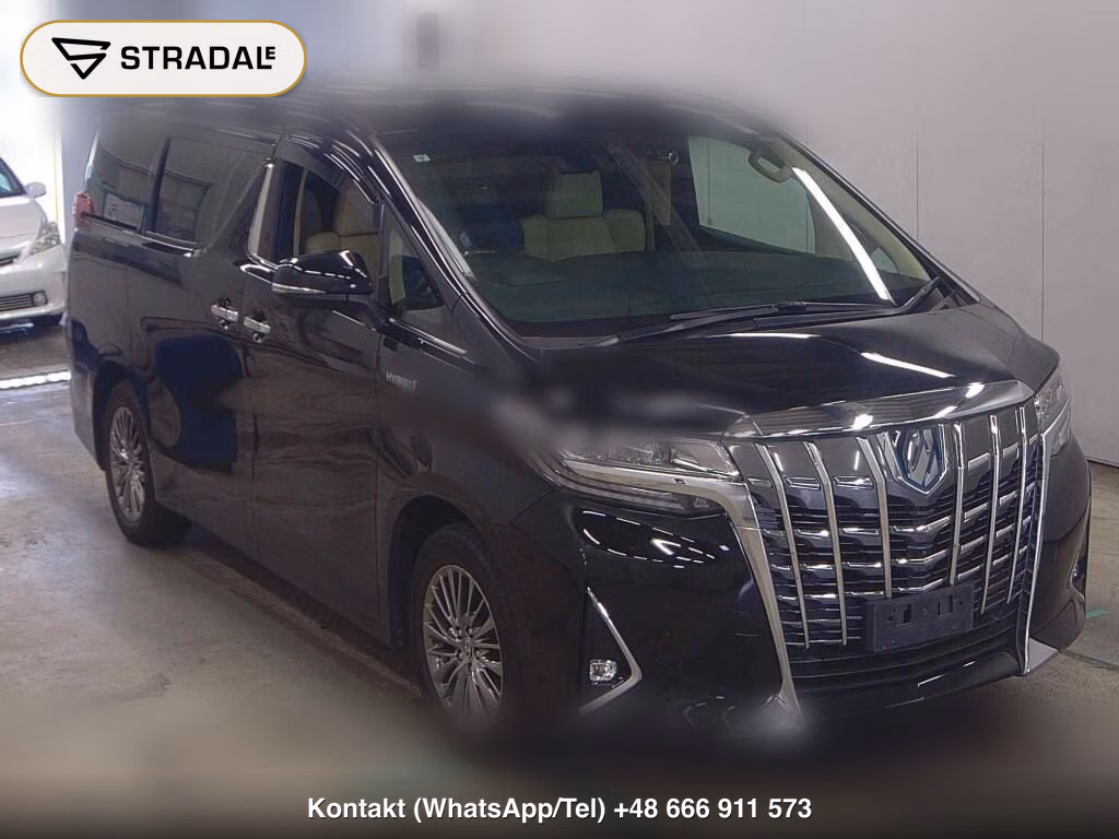 TOYOTA ALPHARD HYBRID 4WD EXECUTIVE LOUNGE 2019, aukcja z Japonii, zdjęcie 1