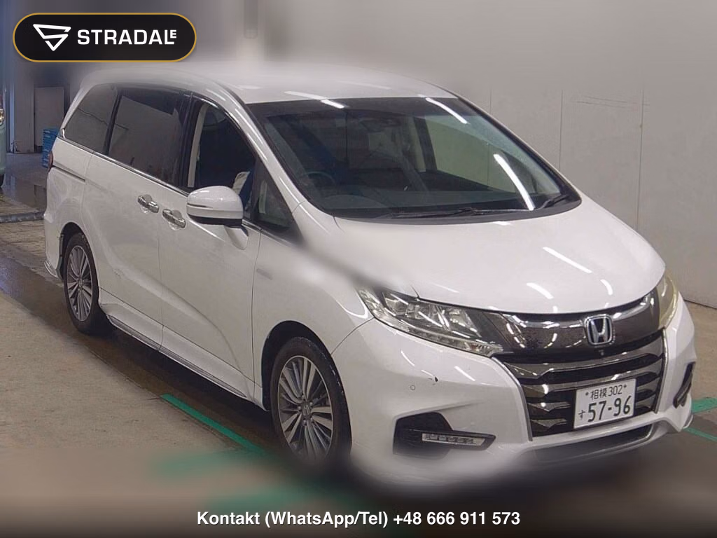 HONDA ODYSSEY HYBRID HYBRID ABSOLUTE HONDA SENSING 2018, aukcja z Japonii, zdjęcie 1