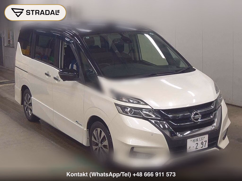NISSAN SERENA 5D HIGHWAY STAR V SELECTION 2018, aukcja z Japonii, zdjęcie 1