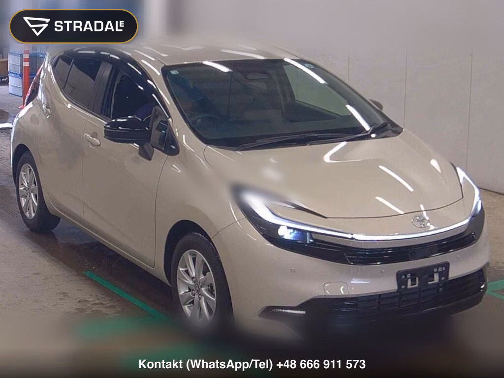TOYOTA AQUA Z 2026, aukcja z Japonii, zdjęcie 1