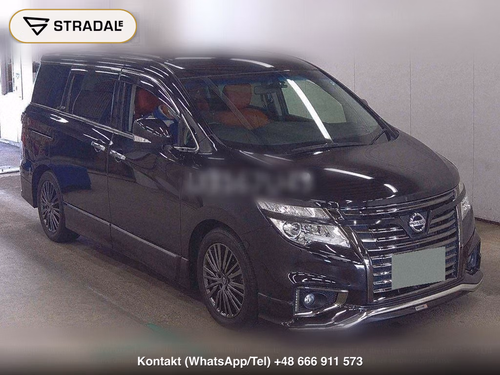 NISSAN ELGRAND 5D 250 HIGHWAY STAR S JET BLACK URBAN CHROM, miniaturka 2