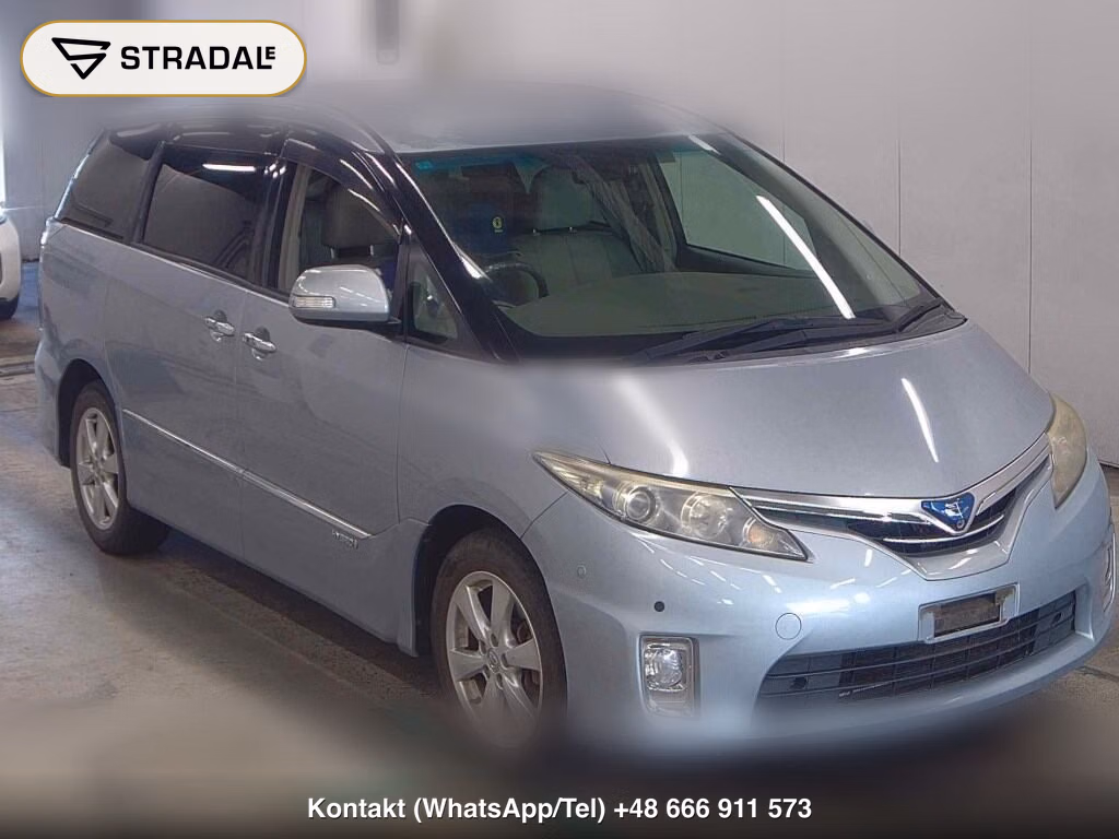 TOYOTA ESTIMA HYBRID 4WD G LEATHER PACKAGE 2010, aukcja z Japonii, zdjęcie 1
