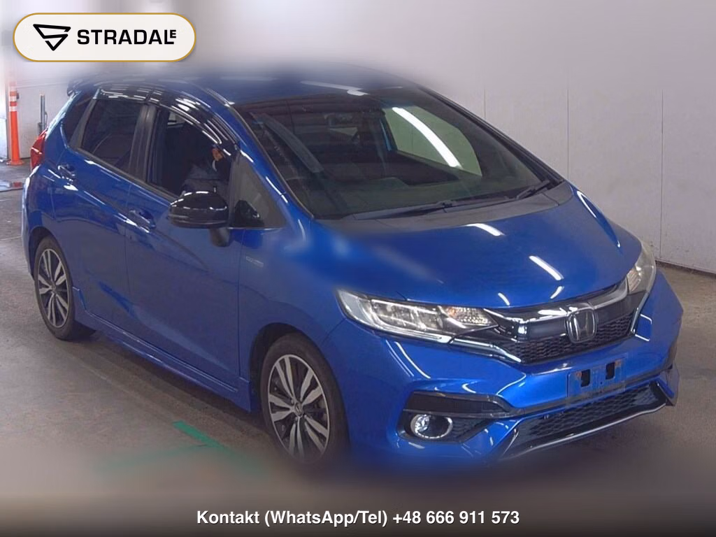HONDA FIT HYBRID S HONDA SENSING 2017, aukcja z Japonii, zdjęcie 1