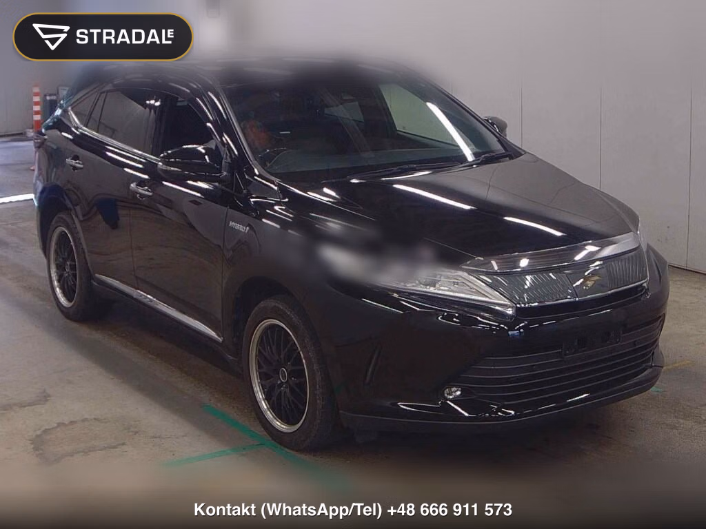 TOYOTA HARRIER HYBRID 4WD PREMIUM METAL AND LEATHER PACKAGE 2019, aukcja z Japonii, zdjęcie 1