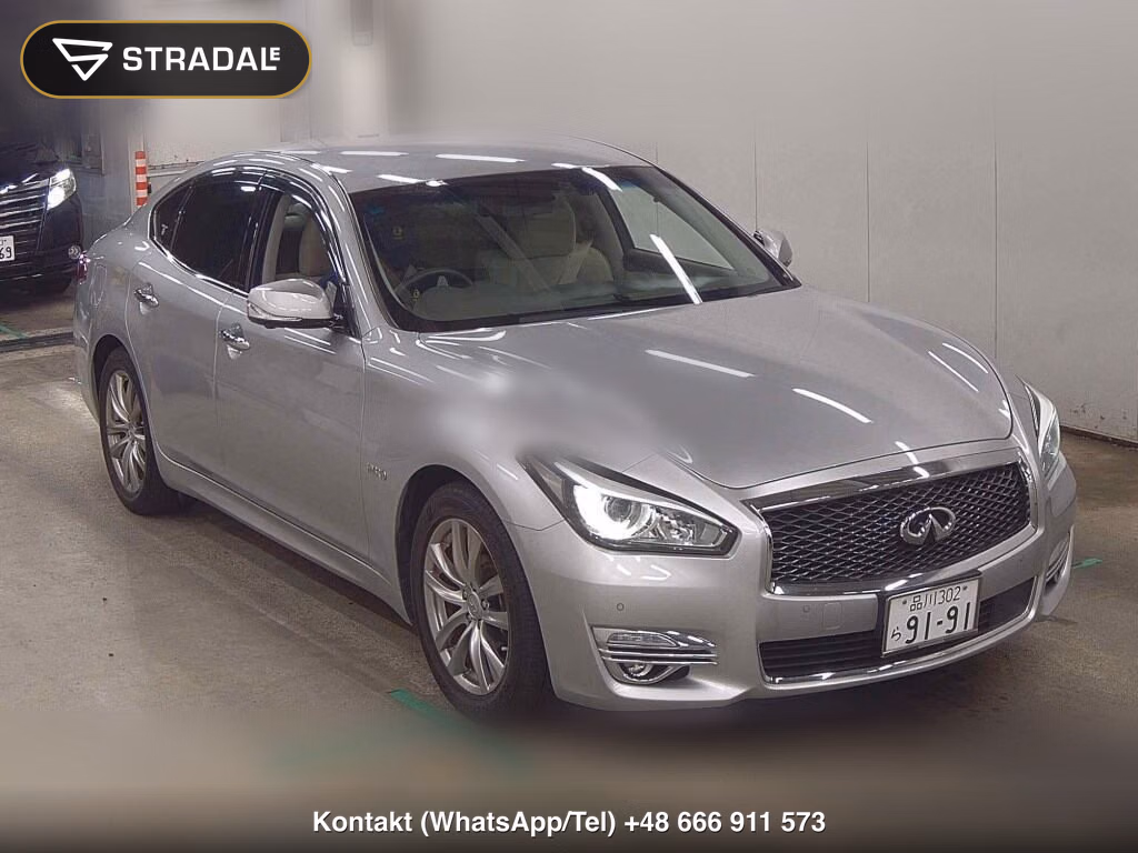 NISSAN FUGA HYBRID BASE GRADE 2016, aukcja z Japonii, zdjęcie 1