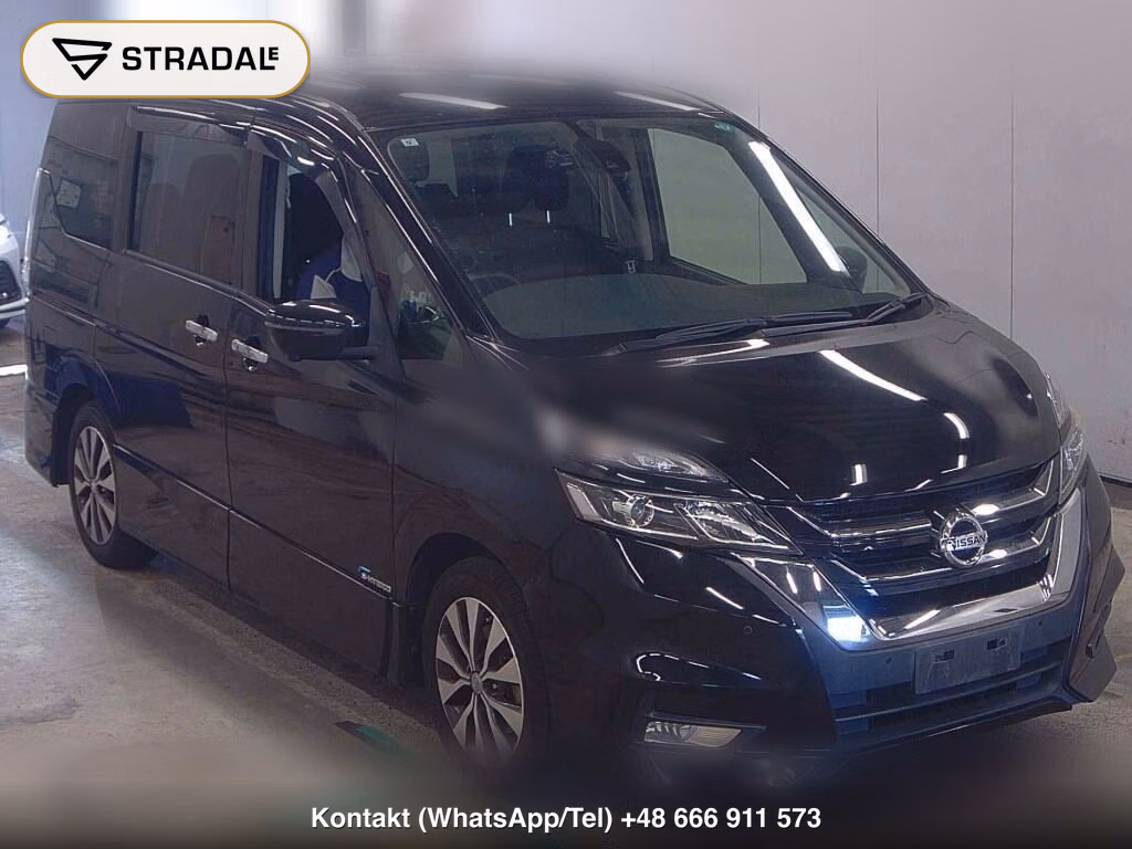 NISSAN SERENA 5D HIGHWAY STAR V SELECTION 2018, aukcja z Japonii, zdjęcie 1