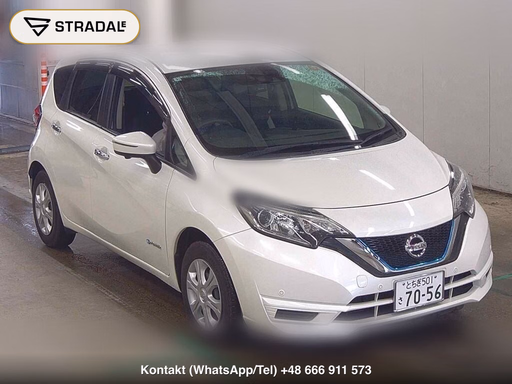 NISSAN NOTE E-POWER X 2018, aukcja z Japonii, zdjęcie 1