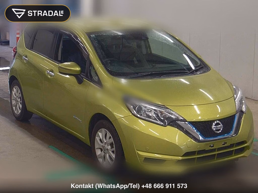 NISSAN NOTE E-POWER X 2018, aukcja z Japonii, zdjęcie 1