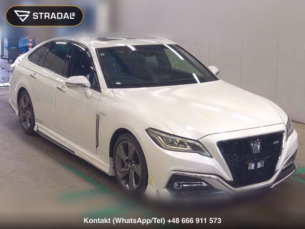 TOYOTA CROWN HYBRID RS ADVANCE 2019, aukcja z Japonii, zdjęcie 1