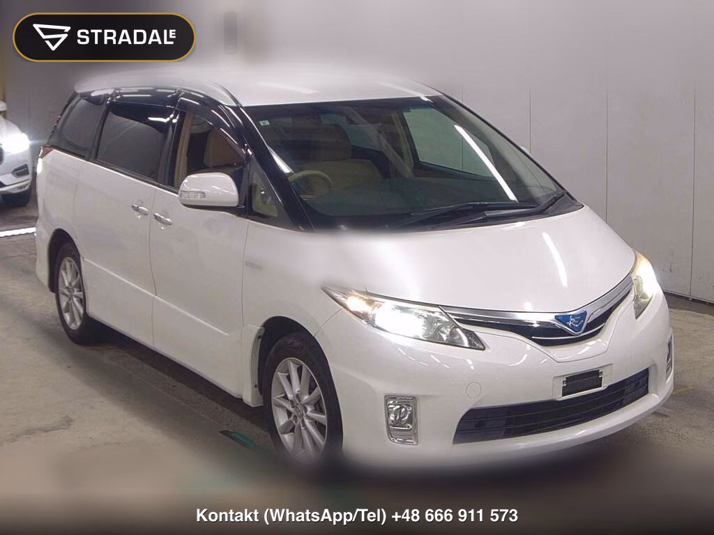 TOYOTA ESTIMA HYBRID 4WD X 2013, aukcja z Japonii, zdjęcie 1