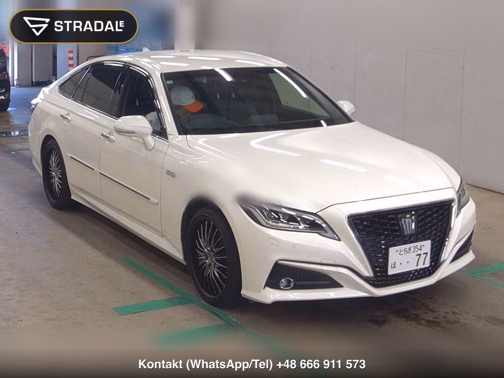 TOYOTA CROWN HYBRID G-EXECUTIVE 2018, aukcja z Japonii, zdjęcie 1