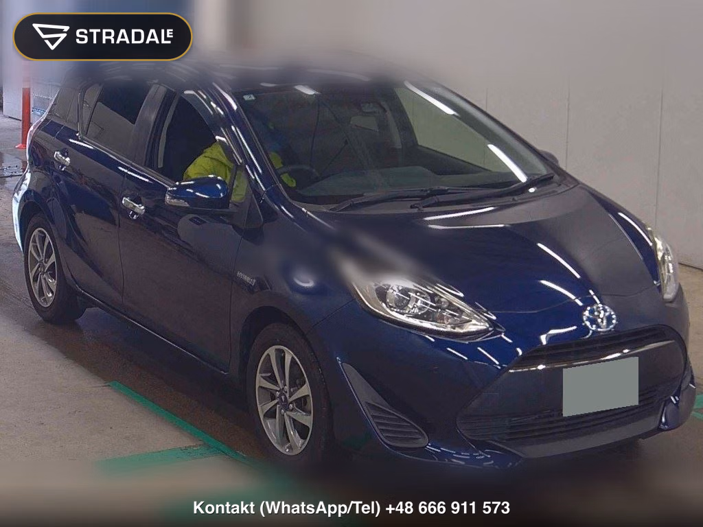 TOYOTA AQUA S STYLE BLACK 2019, aukcja z Japonii, zdjęcie 1