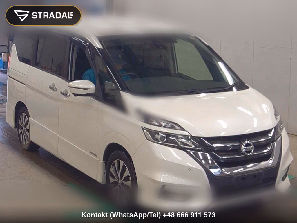 NISSAN SERENA 5D HIGHWAY STAR V SELECTION Ⅱ 2018, aukcja z Japonii, zdjęcie 1