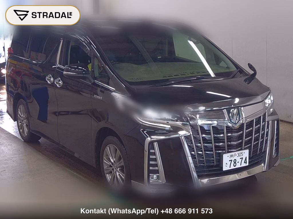 TOYOTA ALPHARD HYBRID 4WD SR 2019, aukcja z Japonii, zdjęcie 1