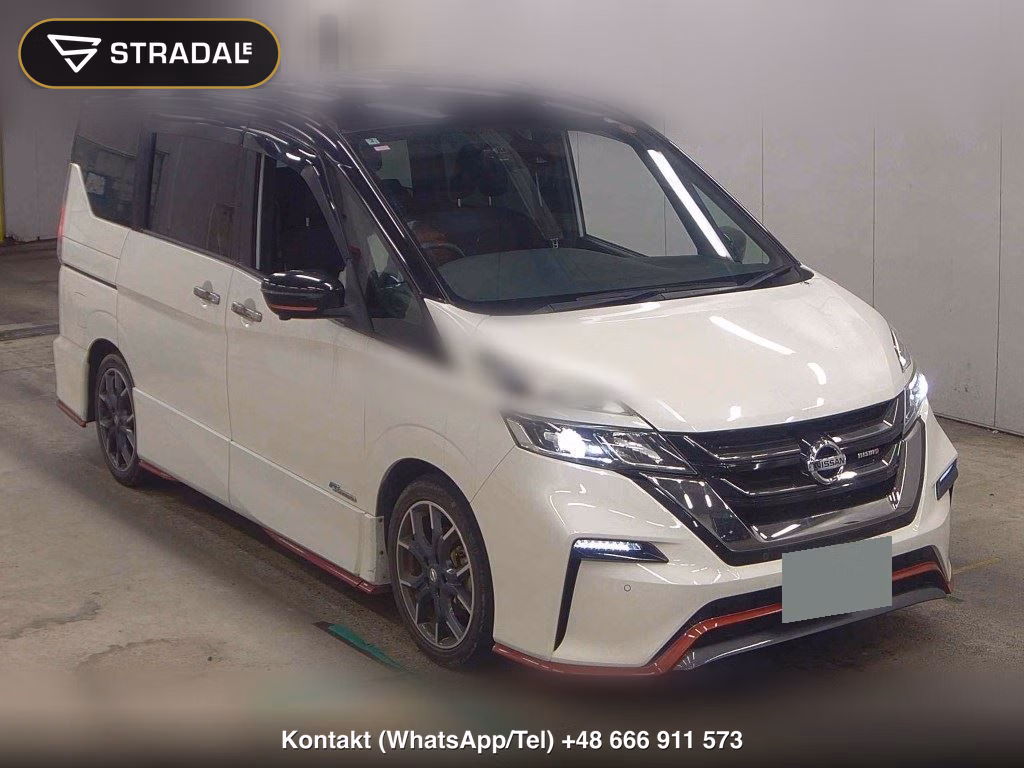 NISSAN SERENA 5D NISMO 2018, aukcja z Japonii, zdjęcie 1