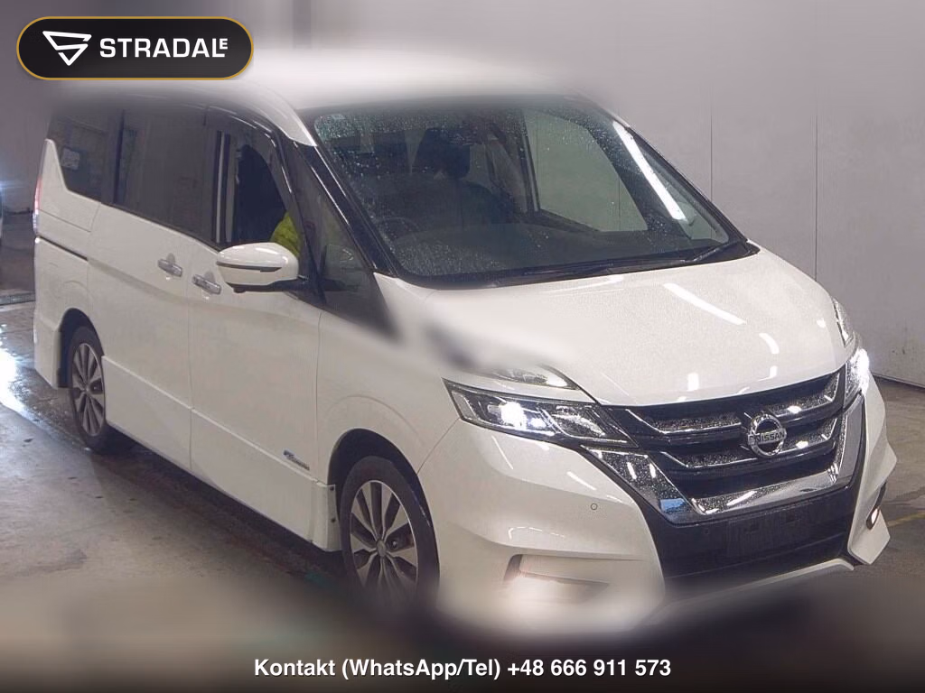 NISSAN SERENA 5D HIGHWAY STAR V SELECTION 2018, aukcja z Japonii, zdjęcie 1
