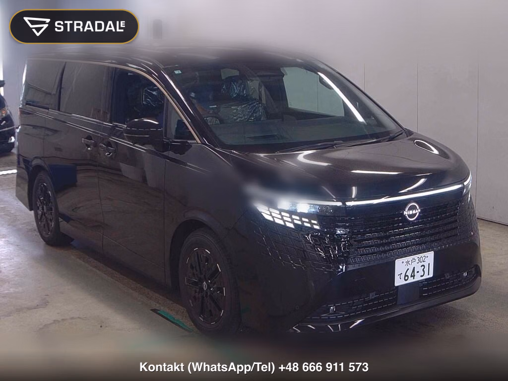 NISSAN ELGRAND 5D 4WD G E-4ORCE 2026, aukcja z Japonii, zdjęcie 1