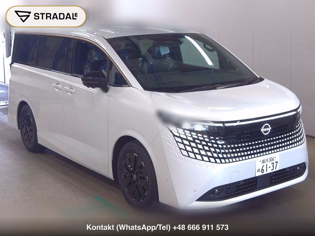 NISSAN ELGRAND 5D 4WD G E-4ORCE 2026, aukcja z Japonii, zdjęcie 1