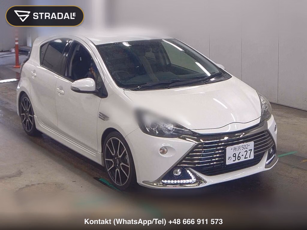 TOYOTA AQUA G GS 2015, aukcja z Japonii, zdjęcie 1