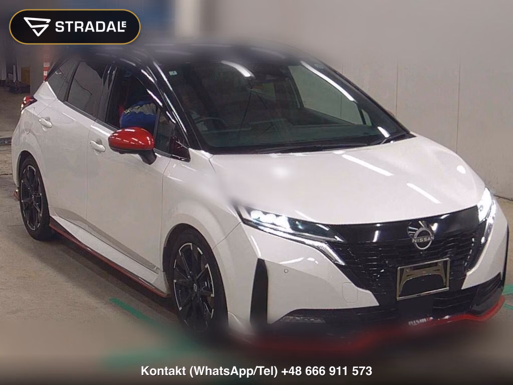 NISSAN AURA NISMO 2022, aukcja z Japonii, zdjęcie 1