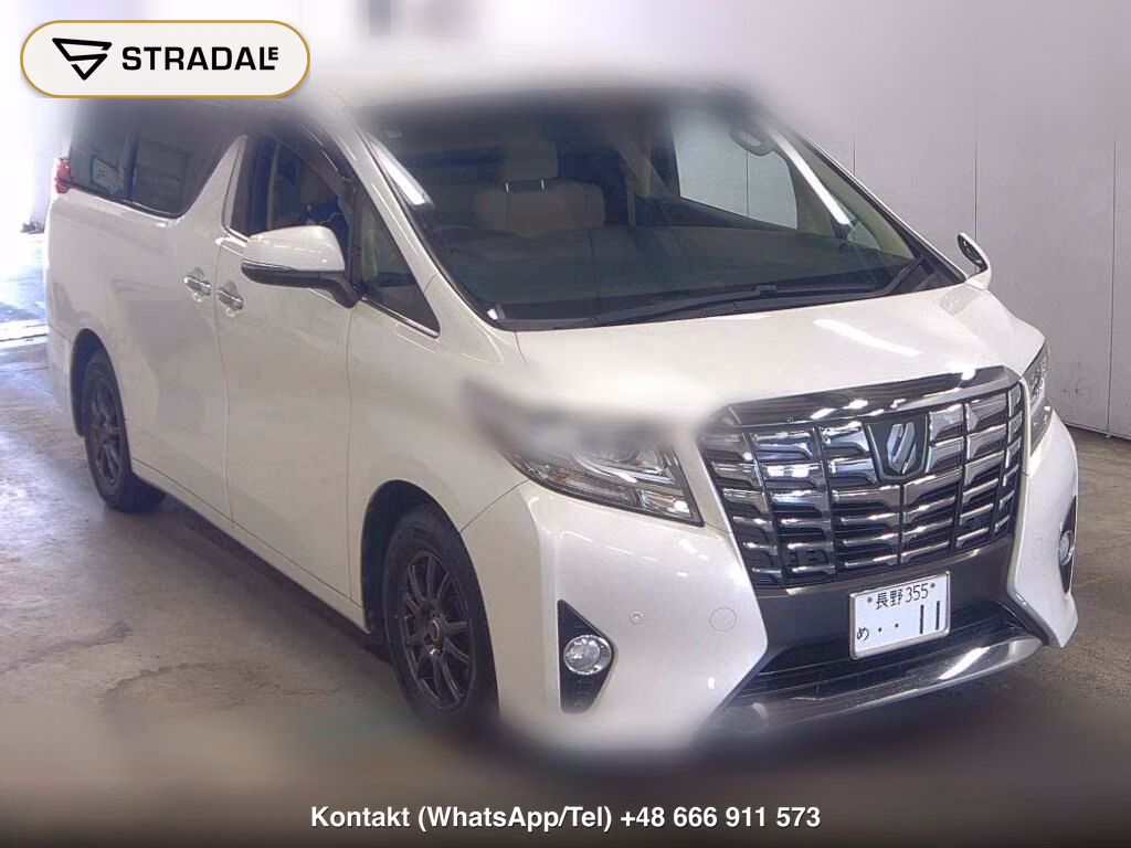 TOYOTA ALPHARD 2.5X 2016, aukcja z Japonii, zdjęcie 1