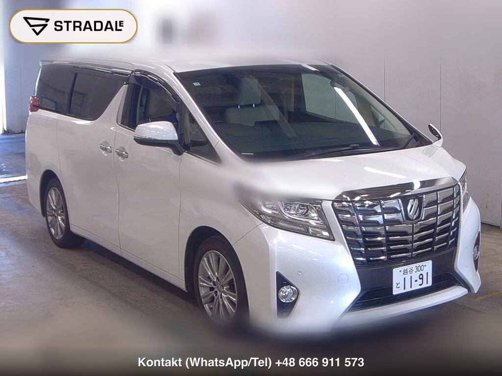 TOYOTA ALPHARD 2.5X 2017, aukcja z Japonii, zdjęcie 1