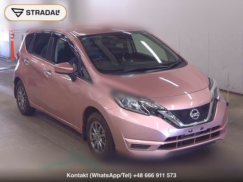 NISSAN NOTE X DIG-S 2017, aukcja z Japonii, zdjęcie 1