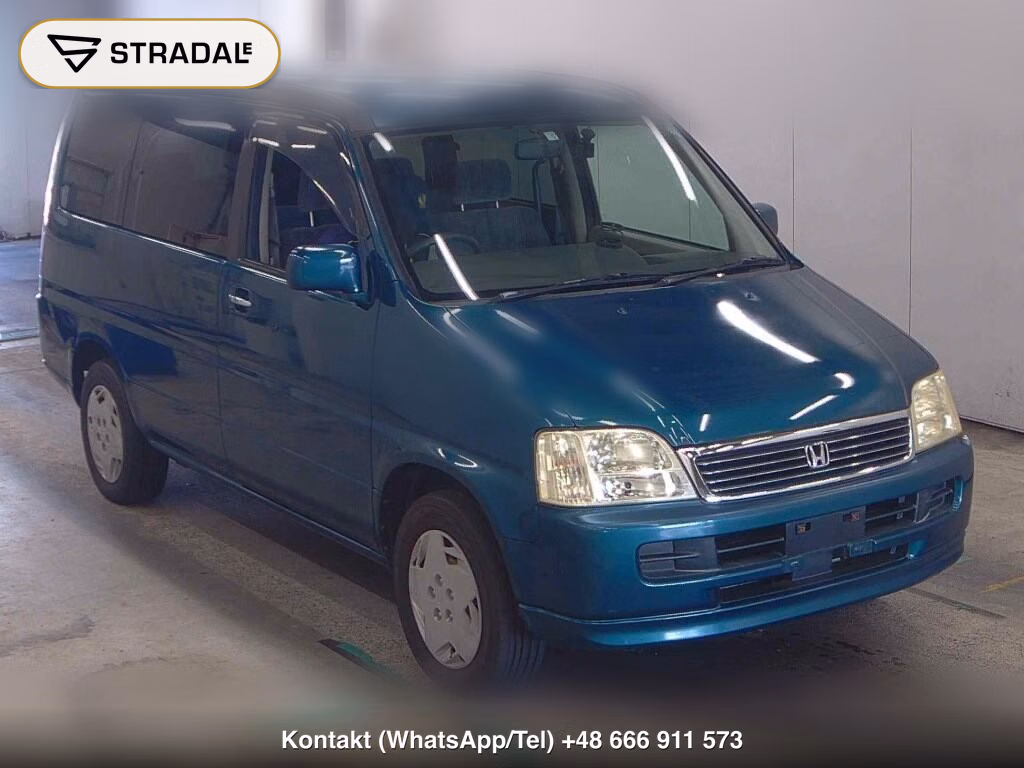 HONDA STEPWAGON 4D 4WD DELUXEE 2000, aukcja z Japonii, zdjęcie 1