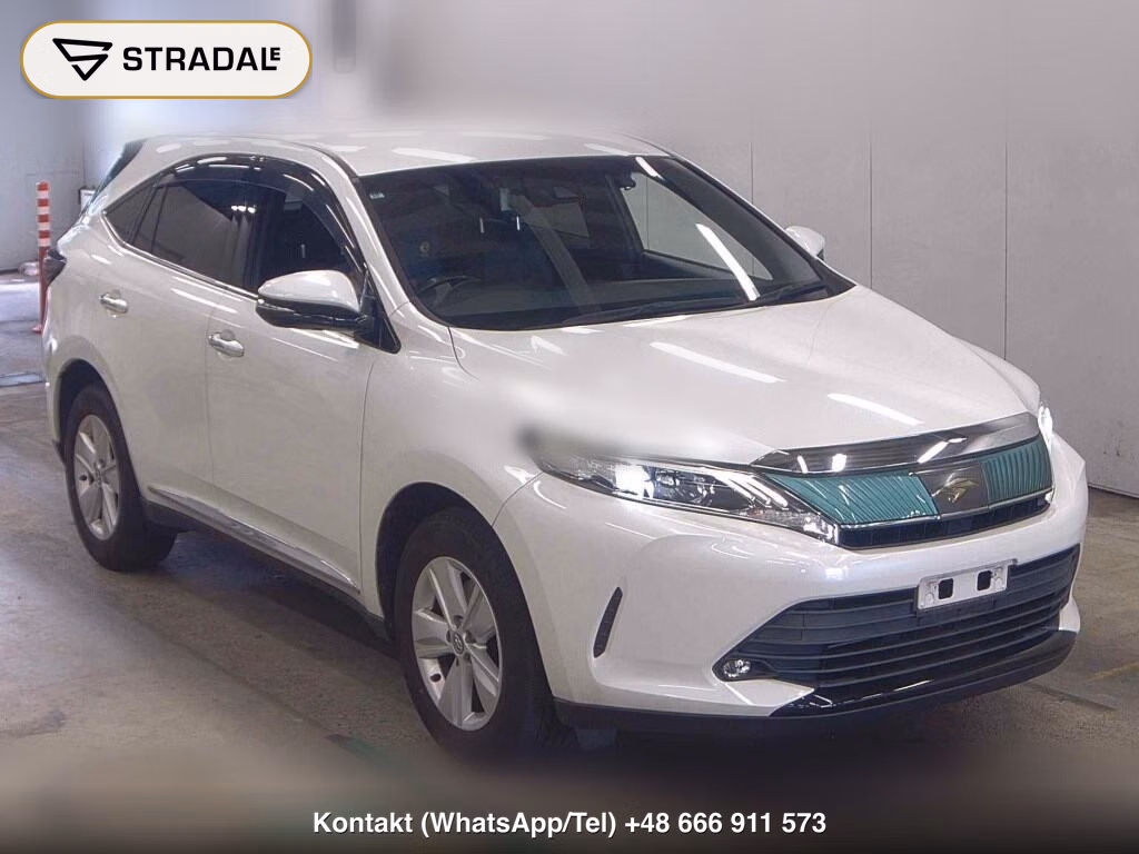 TOYOTA HARRIER ELEGANCE 2017, aukcja z Japonii, zdjęcie 1