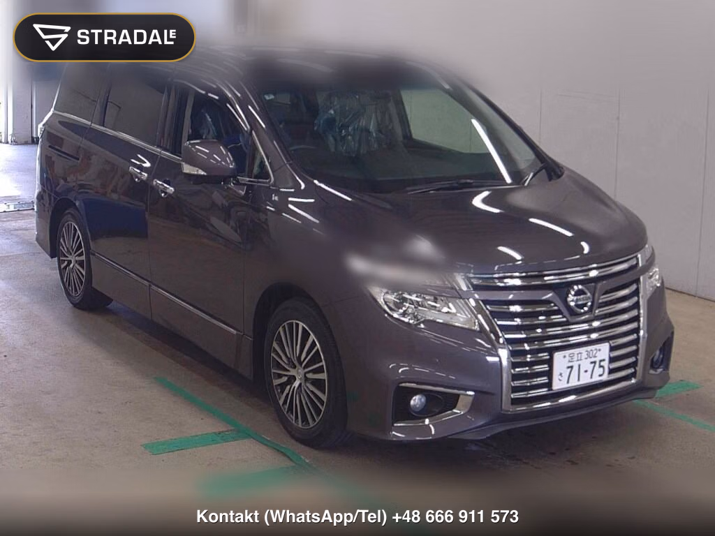 NISSAN ELGRAND 5D 250 HIGHWAY STAR 2014, aukcja z Japonii, zdjęcie 1