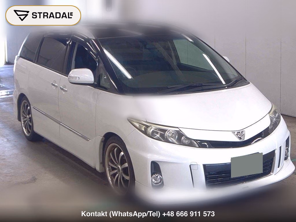 TOYOTA ESTIMA 5D AERAS PREMIUM EDITION 2014, aukcja z Japonii, zdjęcie 1
