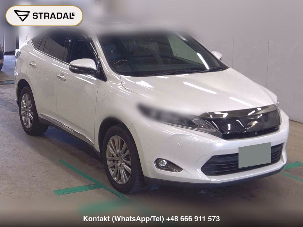 TOYOTA HARRIER PREMIUM ADVANCED PACKAGE 2015, aukcja z Japonii, zdjęcie 1
