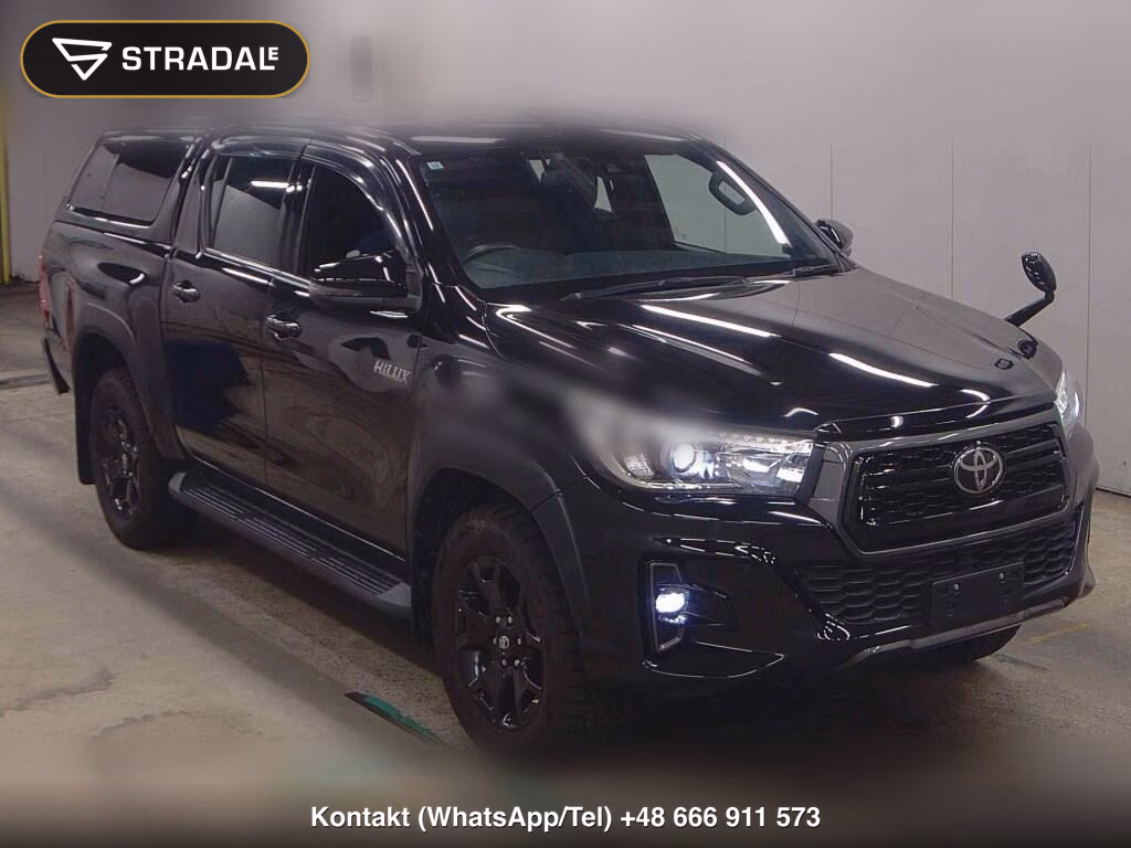TOYOTA HILUX 4D 4WD Z BLACK RALLY EDITION 2019, aukcja z Japonii, zdjęcie 1
