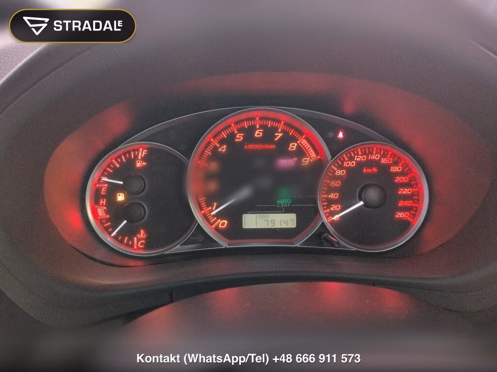SUBARU IMPREZA 4D 4WD WRX STI, miniaturka 7