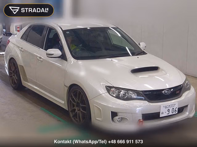 SUBARU IMPREZA 4D 4WD WRX STI 2011, samochód z aukcji Japonii