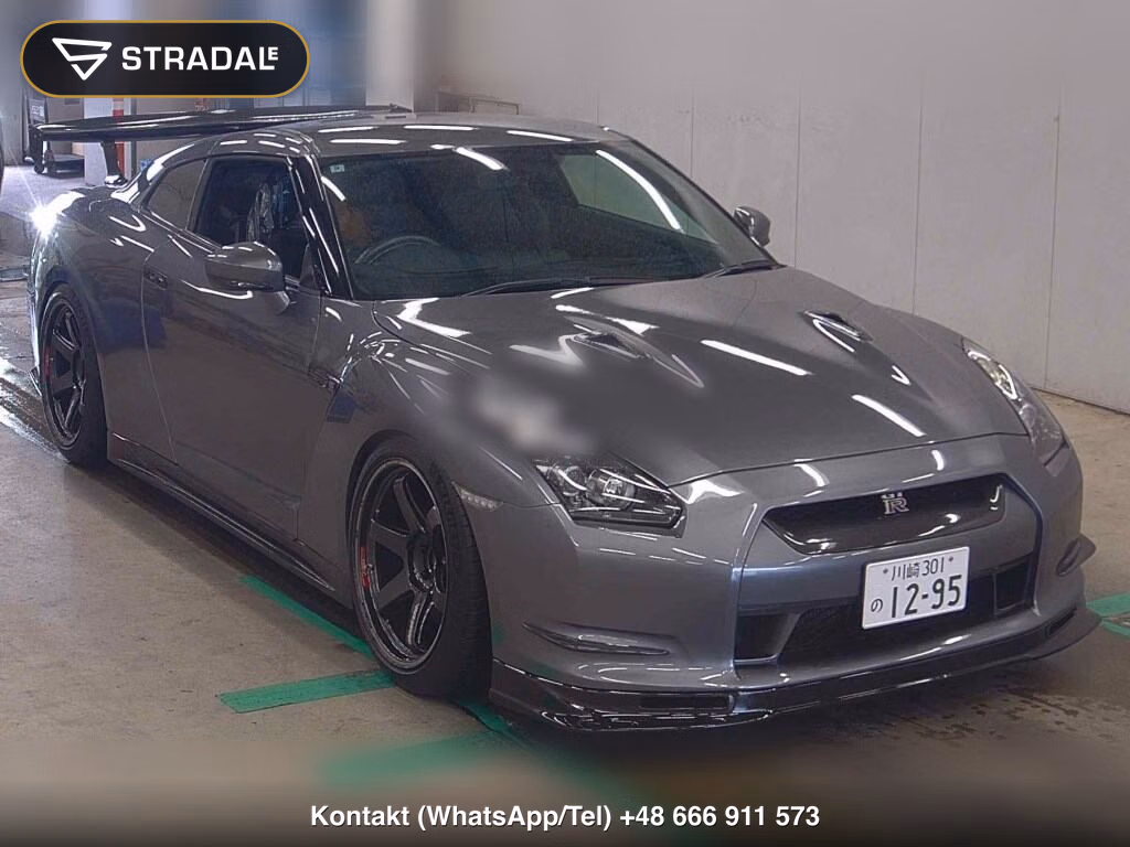 NISSAN GT-R 4WD BASE GRADE 2008, aukcja z Japonii, zdjęcie 1