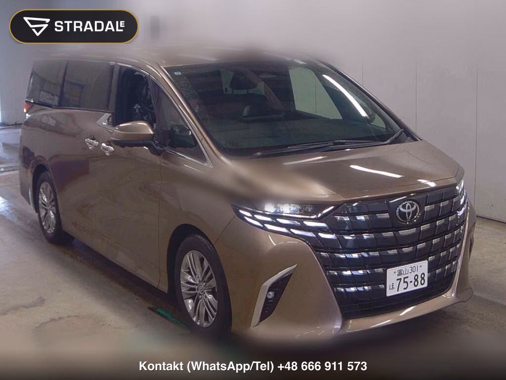 TOYOTA ALPHARD Z 2025, aukcja z Japonii, zdjęcie 1
