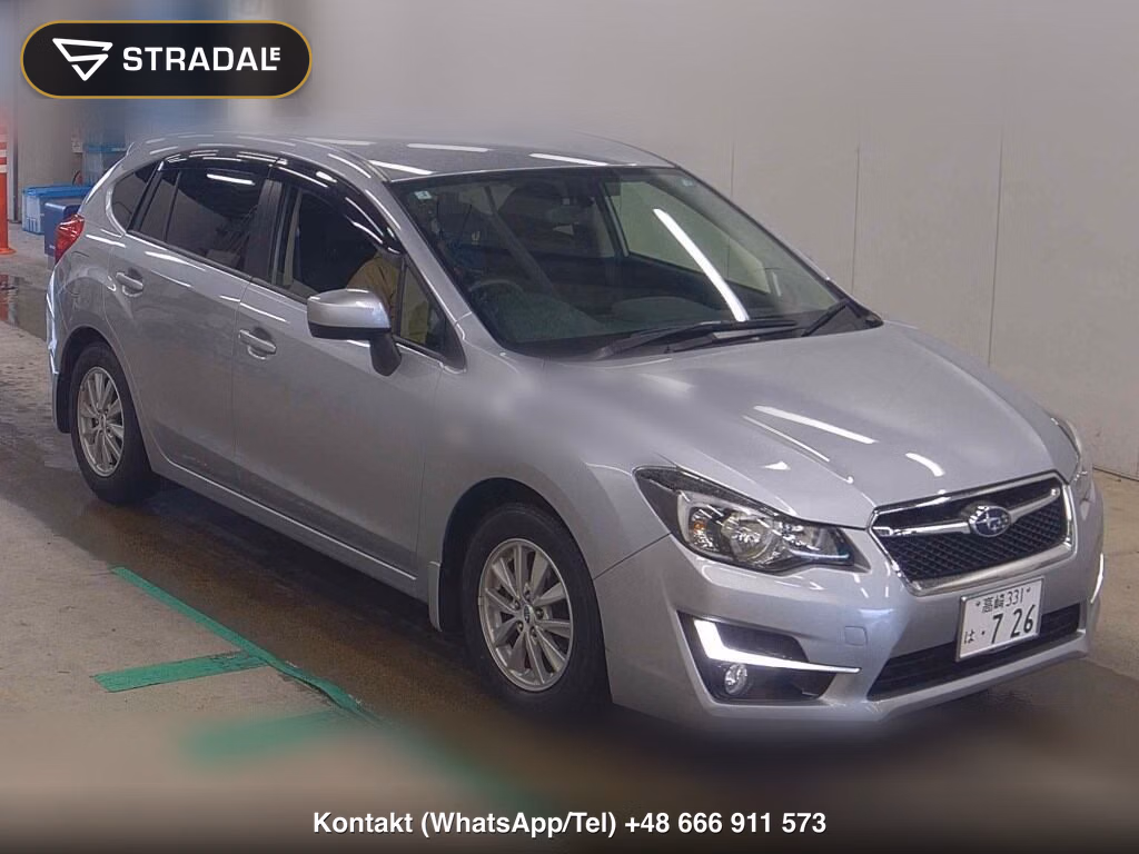 SUBARU IMPREZA SPORT 1.6I-L 2016, aukcja z Japonii, zdjęcie 1