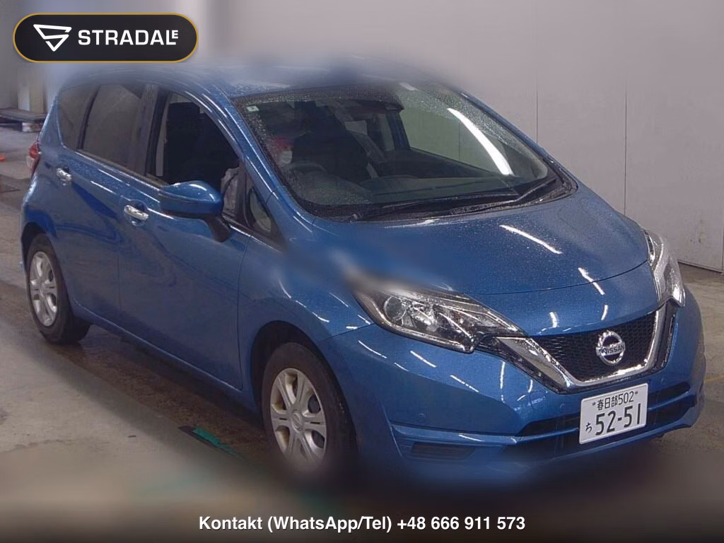 NISSAN NOTE X 2019, aukcja z Japonii, zdjęcie 1