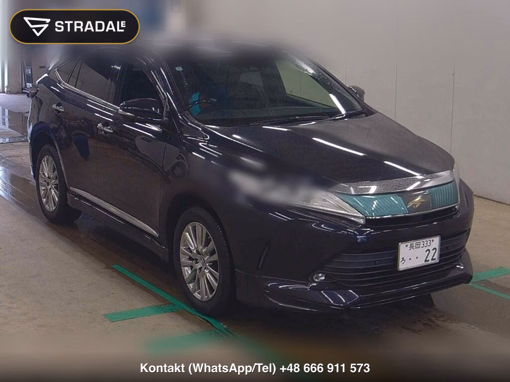 TOYOTA HARRIER 4WD PREMIUM 2018, aukcja z Japonii, zdjęcie 1
